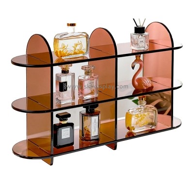 Plexiglass display supplier custom acrylic countertop perfume display shelf CO-753