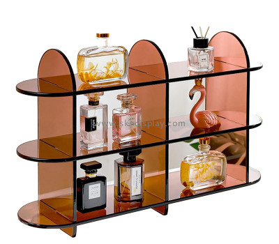 Plexiglass display supplier custom acrylic countertop perfume display shelf CO-753