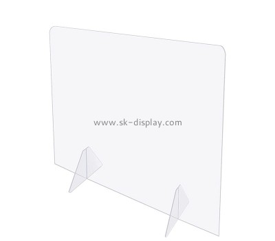 Acrylic products manufacturer custom lucite shield barrier for sneezing ASG-029