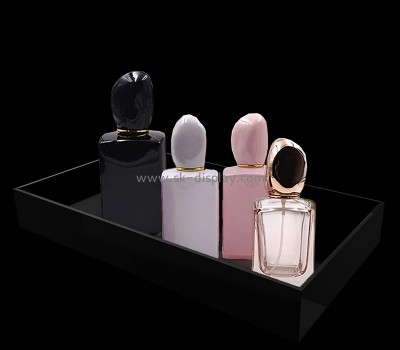 Plexiglass products manufacturer custom acrylic perfume makeup organizer tray STS-198