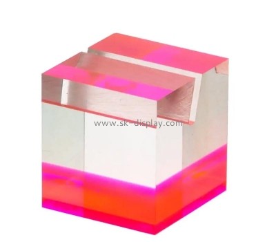 Lucite display manufacturer custom acrylic display cube AB-302