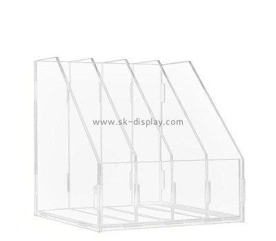 China lucite manufacturer custom acrylic office file holders BD-1168