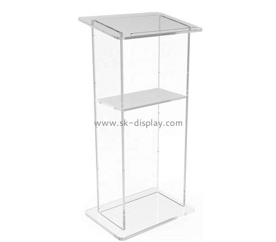 Acrylic products manufacturer custom lucite conference speech podium AFS-598