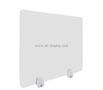 Plexiglass item manufacturer custom acrylic desk dividers office partitions ASG-035