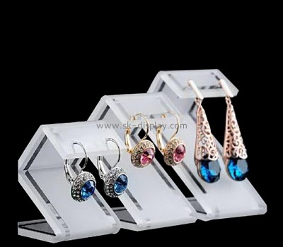 Acrylic display supplier custom plexiglass fashion earring display racks JD-226