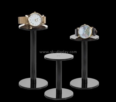 Acrylic products supplier custom plexiglass watches display stand risers JD-231