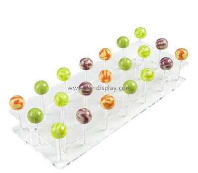 China plexiglass manufacturer custom acrylic lollipop holder for birthday party FD-467