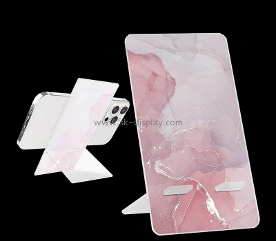 Lucite item supplier custom acrylic phone floral stand holder PD-253