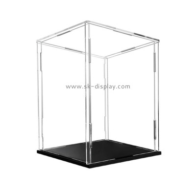 Lucite display supplier custom acrylic dustproof showcase DBS-1269