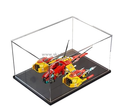 China perspex manufacturer custom acrylic diecast model display case DBS-1274