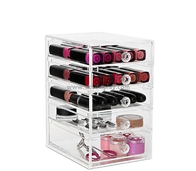 Custom acrylic makeup 5 drawers organizer CO-773