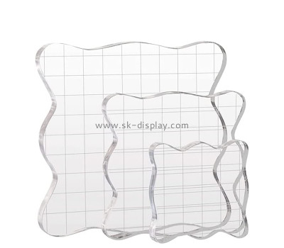 Custom acrylic decorative stamp blocks for DIY crafts CA-111