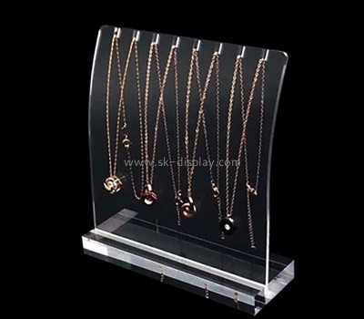 Custom clear acrylic necklaces display stands JD-235