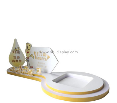 Custom plexiglass supermarket milk powder display props FD-476