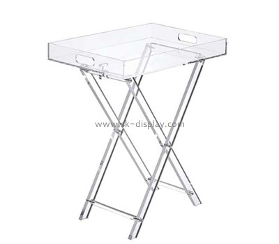 Custom acrylic foldable tray table AFS-609