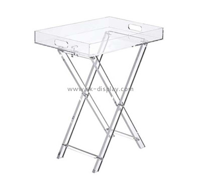 Custom acrylic foldable tray table AFS-609