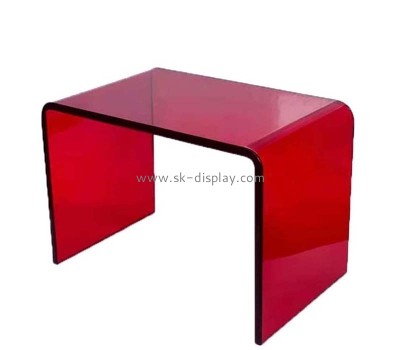 Custom acrylic U shape laptop table AFS-612