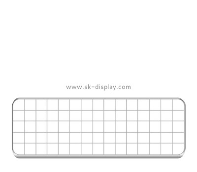 Custom acrylic stamping block with grid lines CA-119