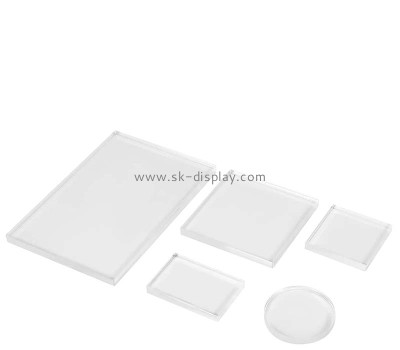 Custom acrylic stamp pad blocks set CA-121