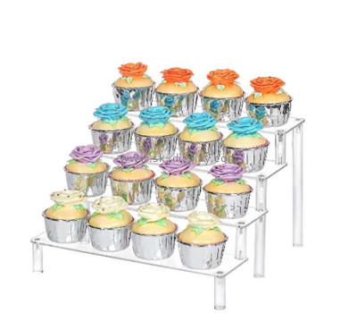 Custom acrylic display shelf cupcake stand FD-488