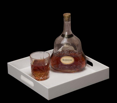 Custom acrylic wholesale drinking serving tray STS-229