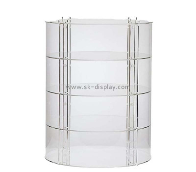 Custom wholesale acrylic 4 tiers display case DBS-1287