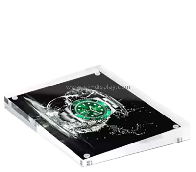 Custom wholesale acrylic retail shop model display block AB-320