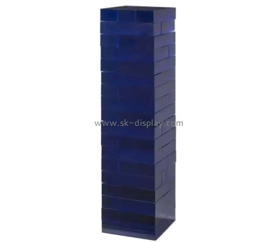 Custom wholesale acrylic game building block stacking tumble tower AB-323