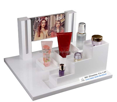 Custom wholesale acrylic skincare cosmetics display props CO-789