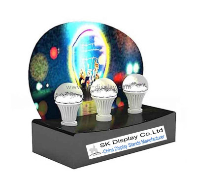 Custom wholesale acrylic bulb display prop with LED light KLD-114