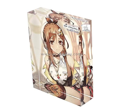 Custom wholesale acrylic UV printing display block AB-327