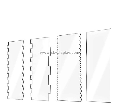 Custom wholesale acrylic DIY icing frosting buttercream scrapers FD-501