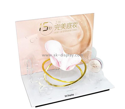 Custom wholesale acrylic countertop beauty display props CO-800