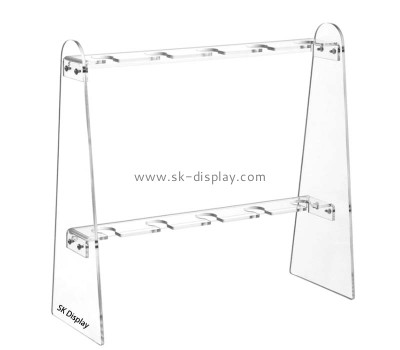 Wholesale custom acrylic 2-tier champagne flute holder WD-253