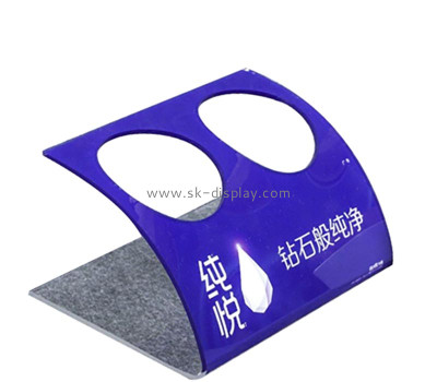 Wholesale custom acrylic hotel water bottles holder WD-256