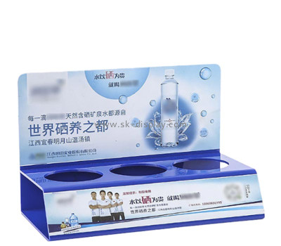 Wholesale custom acrylic water bottles display holder WD-261