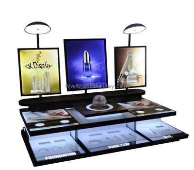 Wholesale custom acrylic skincare LED display props KLD-149
