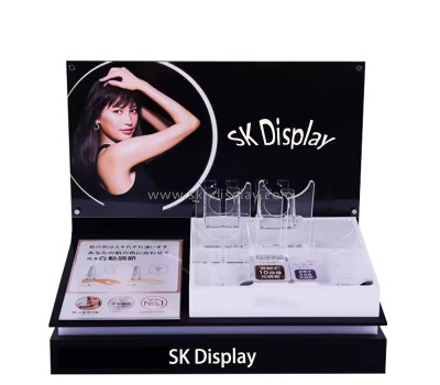 Wholesale custom acrylic earplug LED display props KLD-148