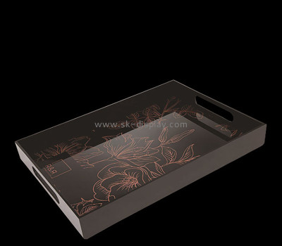 Wholesale custom acrylic breakfast serving tray STS-268
