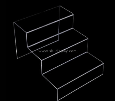 Wholesale custom acrylic 3 tiers sneaker display risers SSD-083