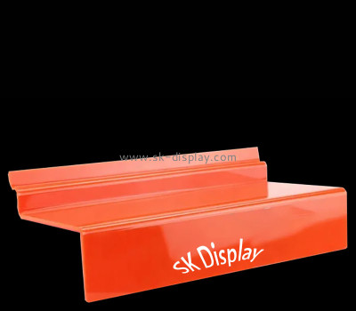 Wholesale custom acrylic wall mounted footwear display shelf SSD-089