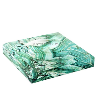 Wholesale custom acrylic block decorative candy dish CA-167