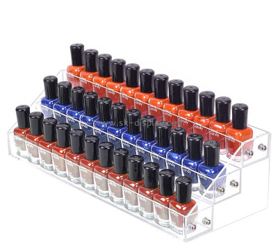 Wholesale custom acrylic 3-tier nail polish organizer holder CO-830