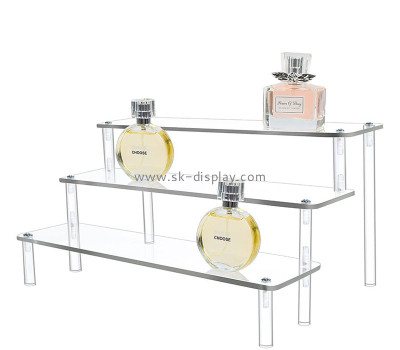 Wholesale custom acrylic 4-tier cologne display riser CO-837