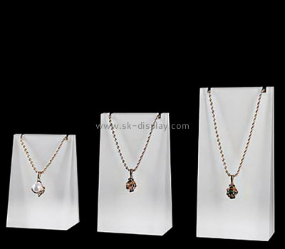 Wholesale custom acrylic necklace display blocks JD-293