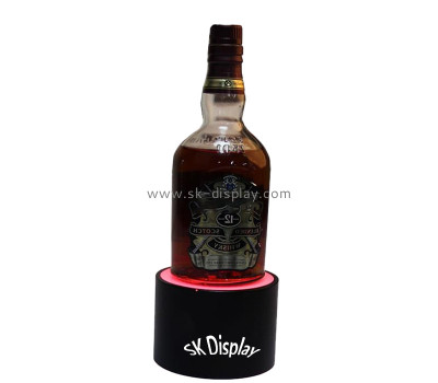 Wholesale custom acrylic luminous wine display stand KLD-154