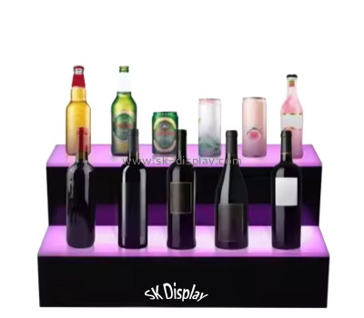 Wholesale custom acrylic KTV luminous wine display stand KLD-156
