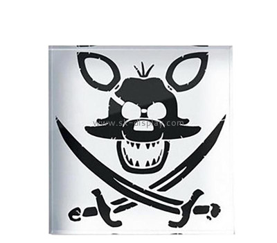 Wholesale custom perspex UV printing sign block AB-371