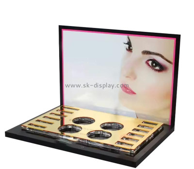Custom acrylic retail countertop makeup display props CO-841