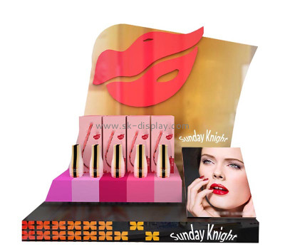Custom acrylic countertop lipgloss display props CO-844